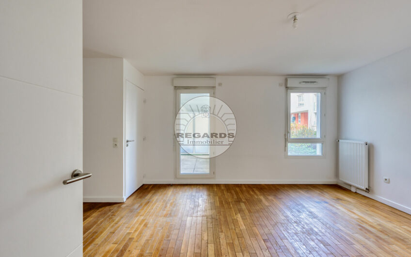 2P de 44m² + balcon de 4m².