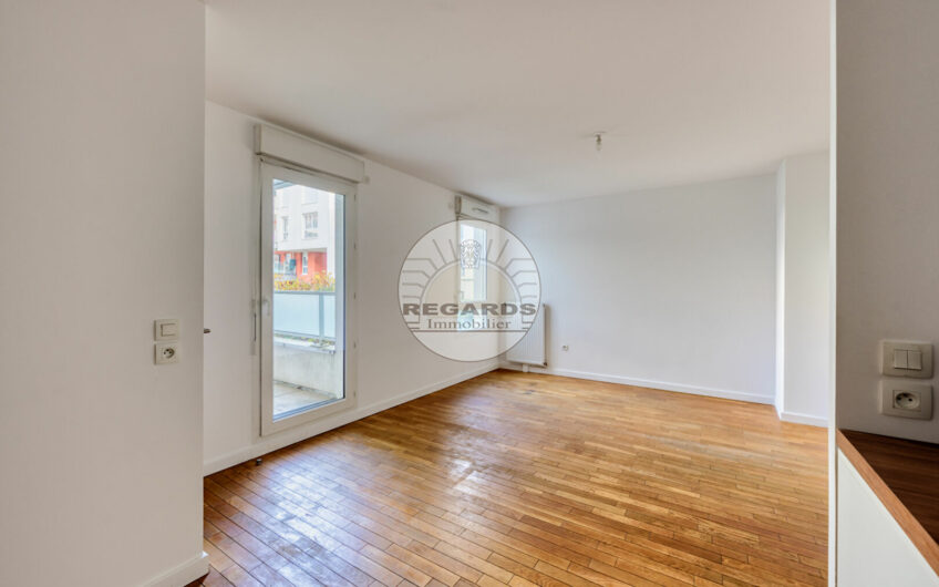 2P de 44m² + balcon de 4m².