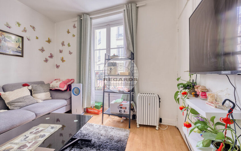 Studio de 22m² à deux pas du métro Voltaire