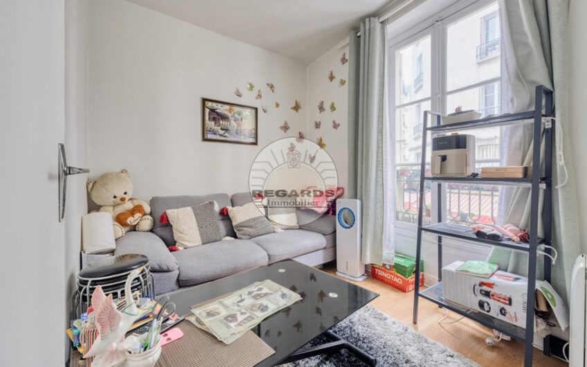 Studio de 22m² à deux pas du métro Voltaire