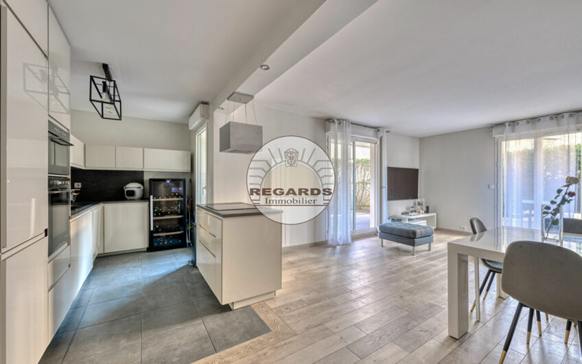 3P DE 70m2 + 40m² TERRASSE et JARDIN
