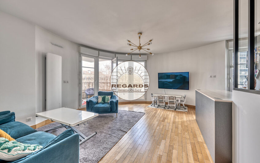 3P de 61m² + terrasse de 9m² avec parking et cave dans un immeuble récent de 2007