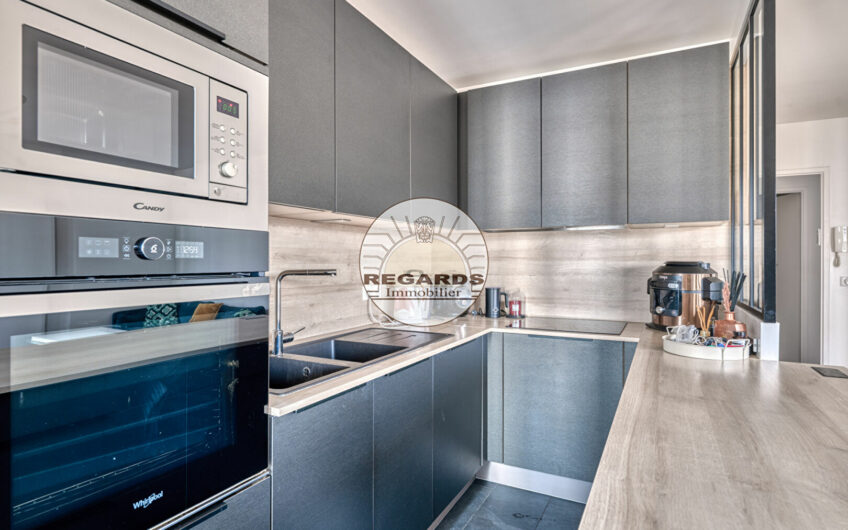 3P de 61m² + terrasse de 9m² avec parking et cave dans un immeuble récent de 2007