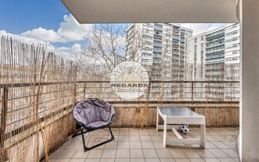 3P de 61m² + terrasse de 9m² avec parking et cave dans un immeuble récent de 2007