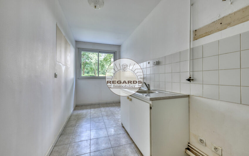 2 pièces 52m² + cave et parking