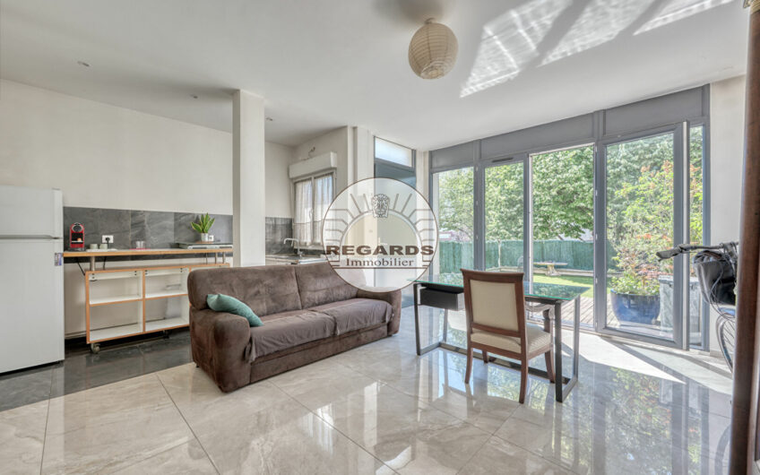 3P avec 45m² jardin/terrasse + parking