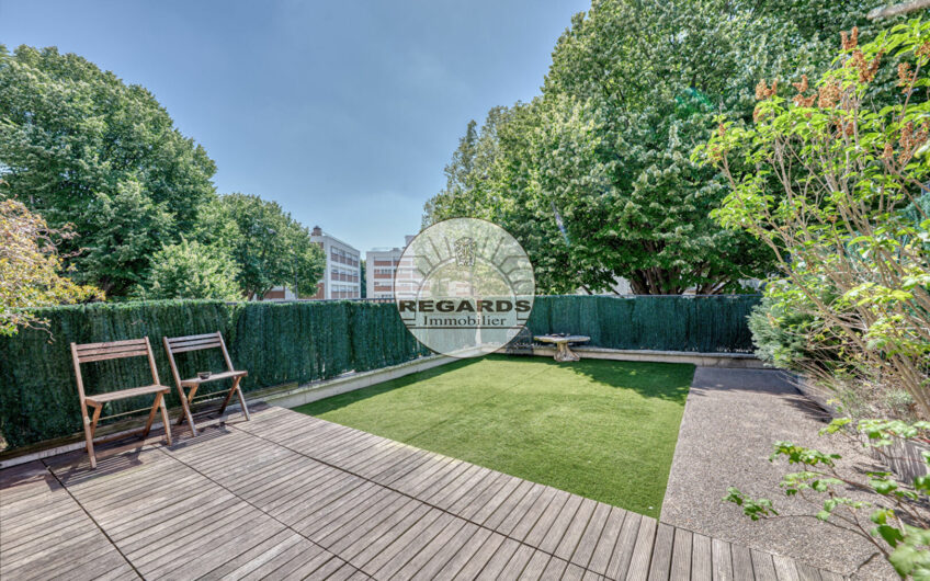 3P avec 45m² jardin/terrasse + parking
