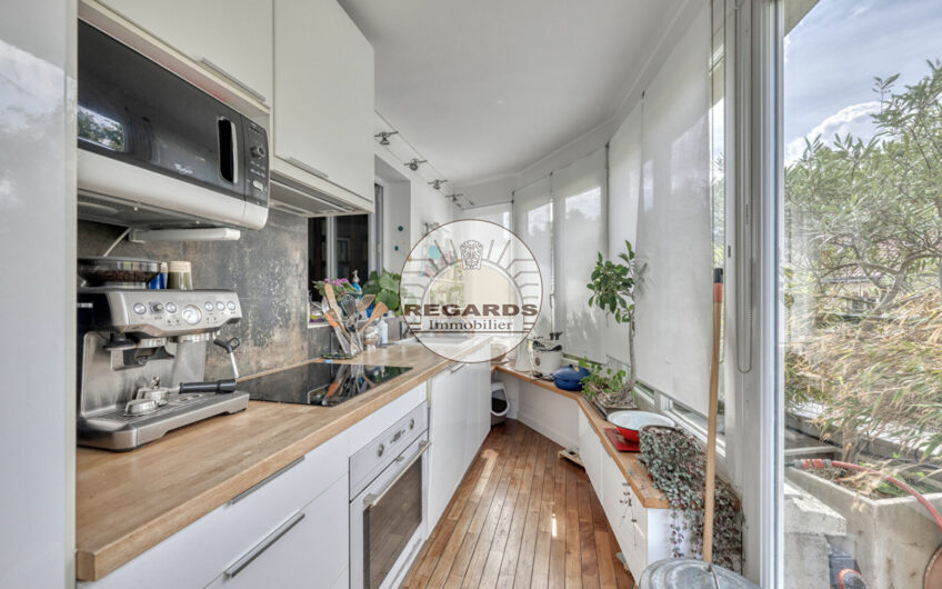 4P de 96m² + terrasse et balcon de 24m2 + cave et  double parking en option