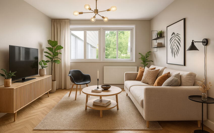 2 pièces 52m² + cave et parking