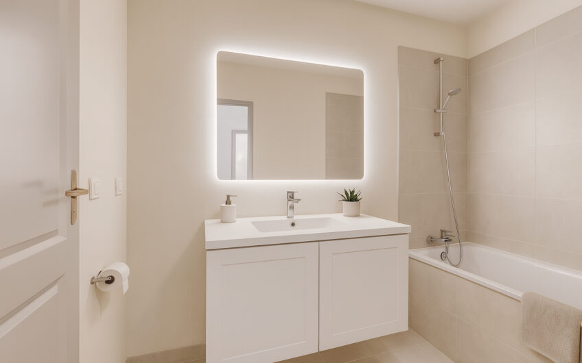 2 pièces 52m² + cave et parking