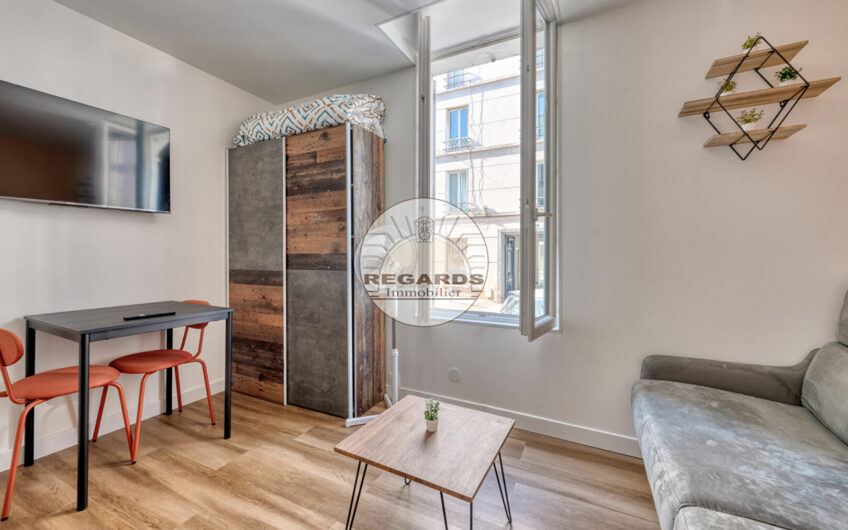 VENTE DE DEUX STUDIOS RUE PERIER