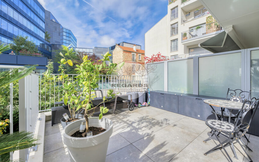 4P de 81m²  avec terrasse de 55m² + parking et cave