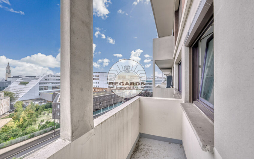 3/4P REFAIT A NEUF  + 2 BALCONS EN ETAGE ELEVE