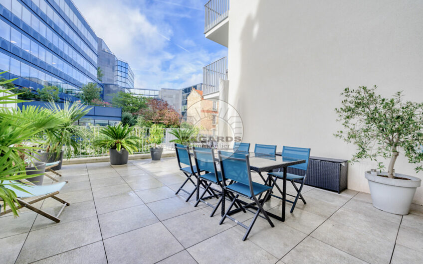 4P de 81m²  avec terrasse de 55m² + parking et cave