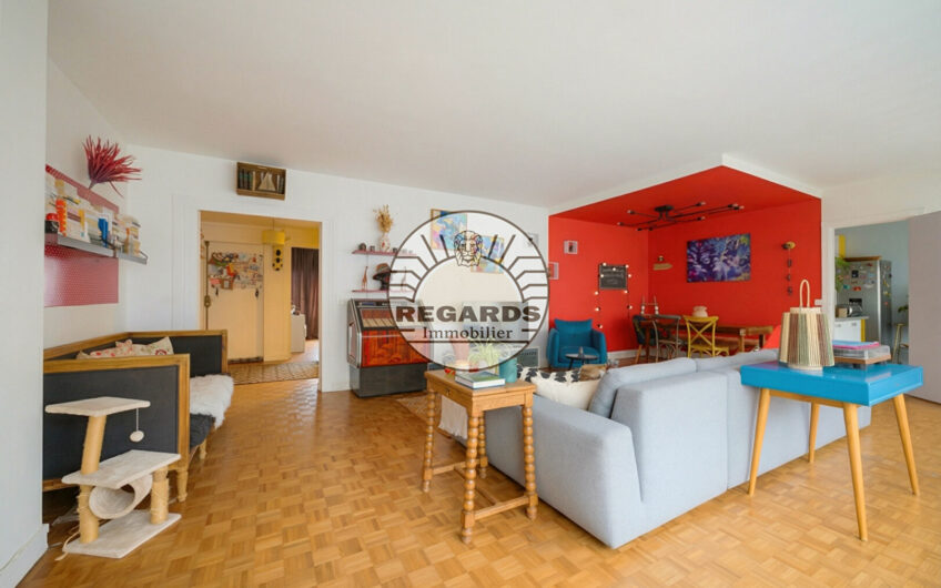 Appartement familial de 140m² + balcon en bon état général