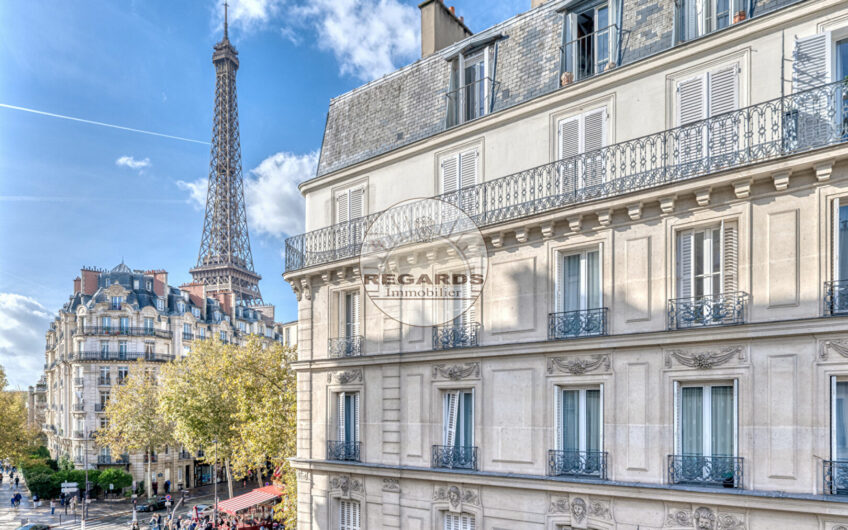 2P DE 34M² AVEC VUE SUR LA TOUR EIFFEL