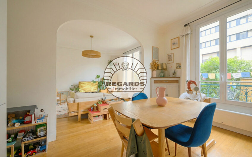 3P de 50m² avec terrasse et jardin de 44m²