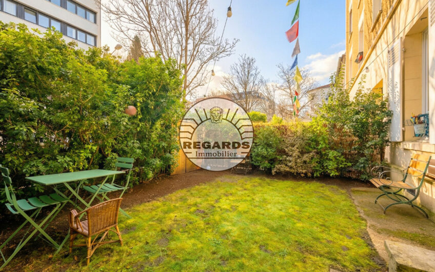 3P de 50m² avec terrasse et jardin de 44m²