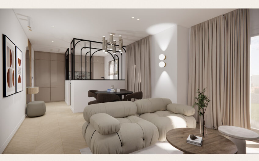 4P de 71m² refait à neuf au 2ème étage d’une résidence récente