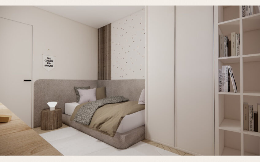 4P de 71m² refait à neuf au 2ème étage d’une résidence récente