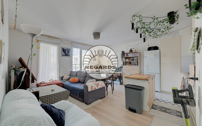 3P DE 63M² AVEC TERRASSE DE 8M² DONNANT SUR JARDIN