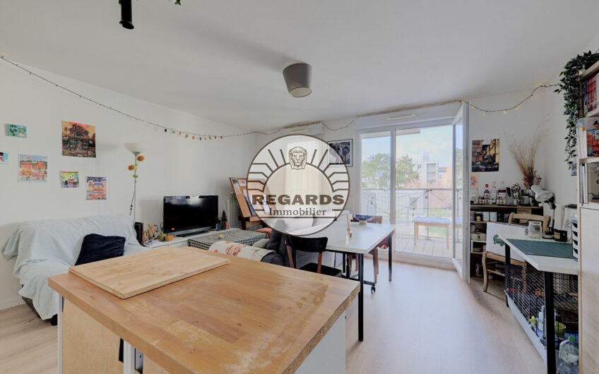 3P DE 63M² AVEC TERRASSE DE 8M² DONNANT SUR JARDIN
