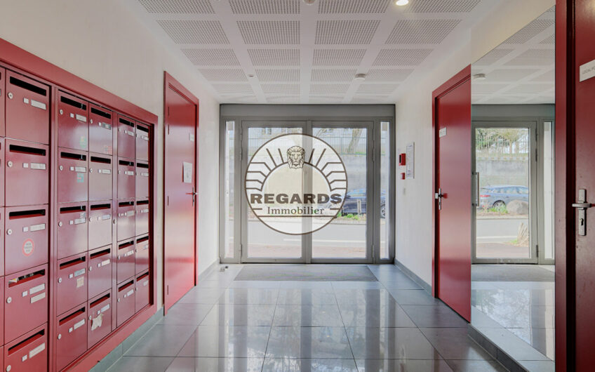 3P DE 63M² AVEC TERRASSE DE 8M² DONNANT SUR JARDIN