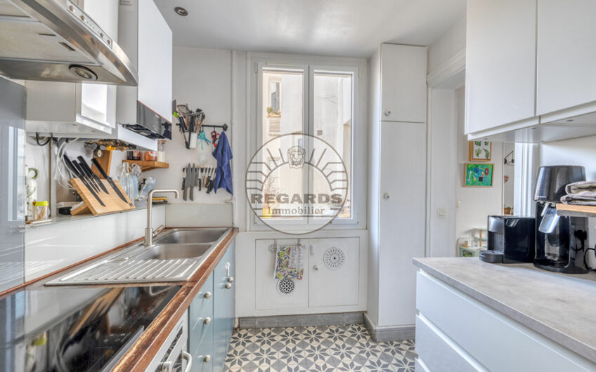 HYPERCENTRE – MAGNIFIQUE 3P DE 58M² MAIRIE DE MONTROUGE