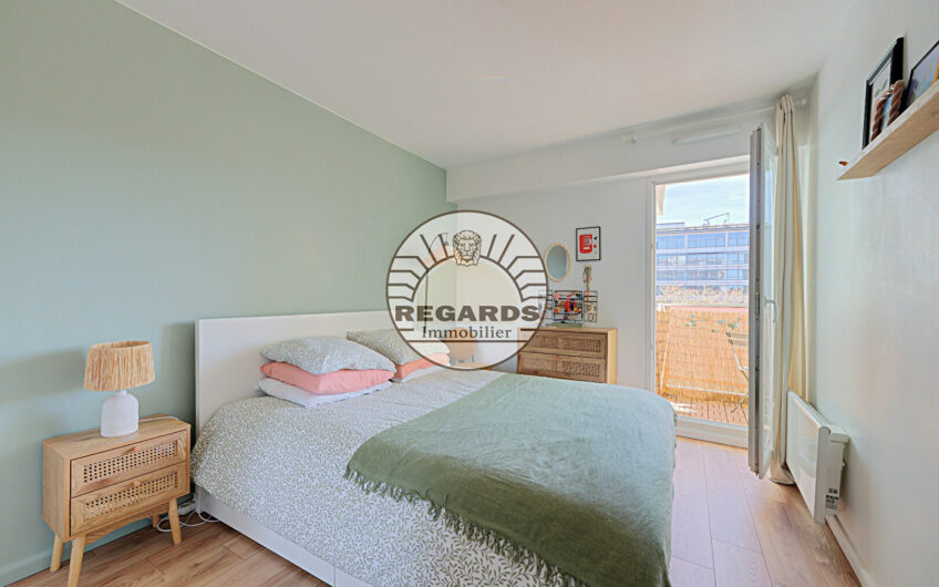 Jules Ferry- 2P 46m² avec balcon de 4m² en étage élevé