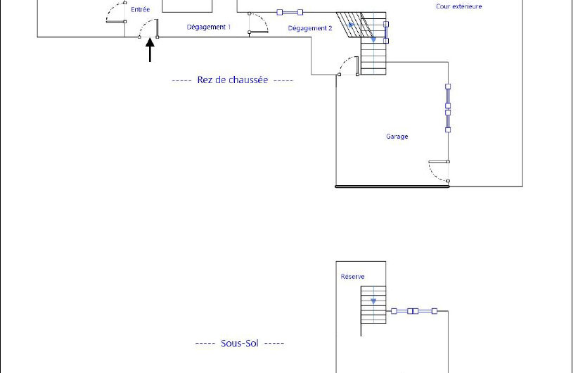 Bien atypique de 86m² à usage mixte avec jardin de 63m²