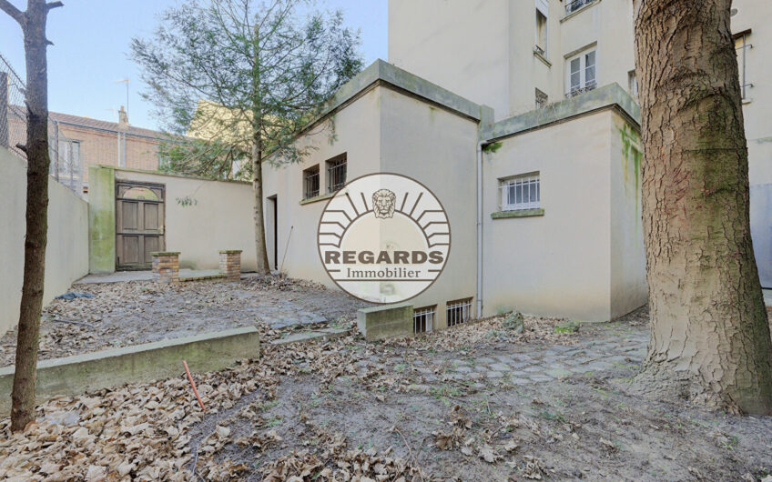 Bien atypique de 86m² à usage mixte avec jardin de 63m²