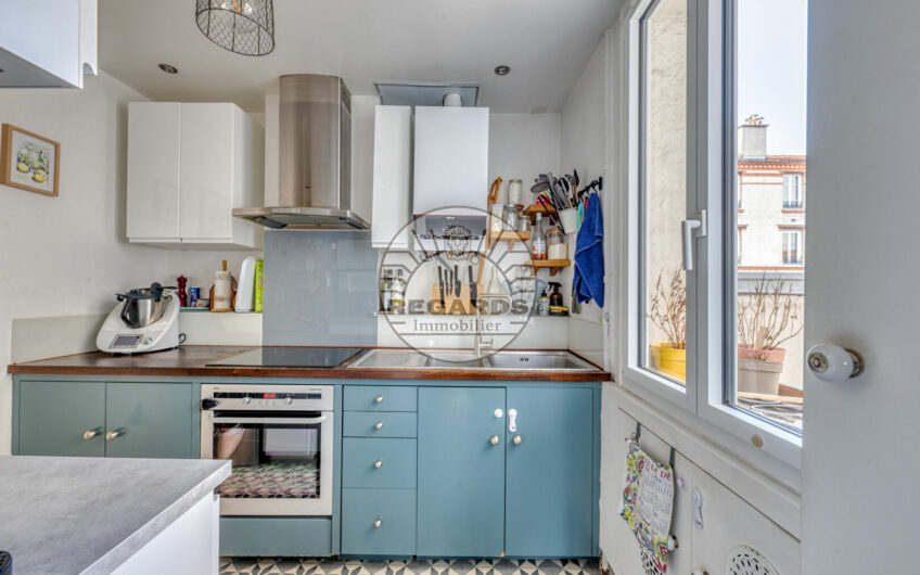 HYPERCENTRE – MAGNIFIQUE 3P DE 58M² MAIRIE DE MONTROUGE