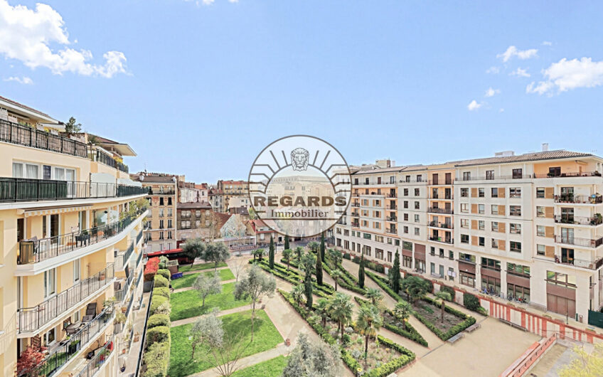 3P 67M² + 11M² DE TERRASSE AVEC VUE DEGAGEE SUR PARC