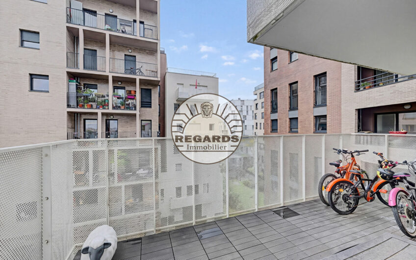 4P DE 76M² + 10M² DE TERRASSE DANS UN IMMEUBLE RECENT