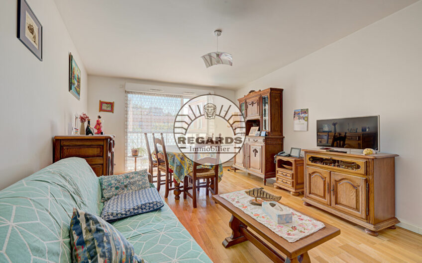 3P 65M² + 2 BALCONS  ET UN BOX DANS UN IMMEUBLE RECENT