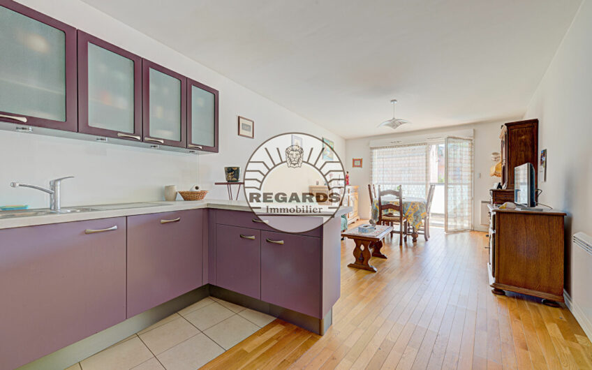 3P 65M² + 2 BALCONS  ET UN BOX DANS UN IMMEUBLE RECENT