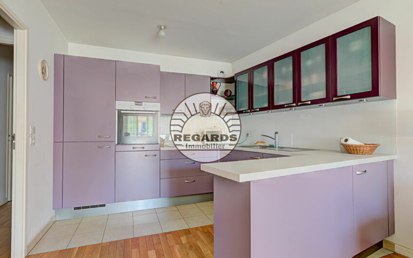 3P 65M² + 2 BALCONS  ET UN BOX DANS UN IMMEUBLE RECENT