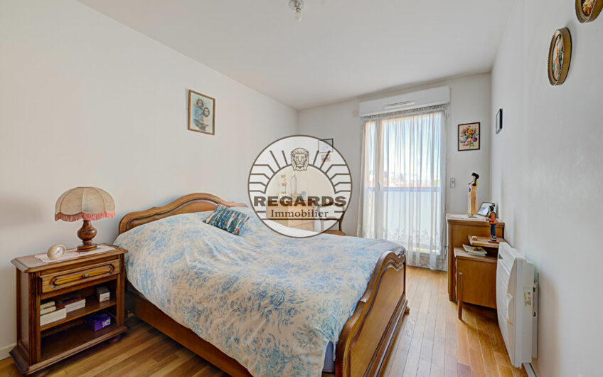 3P 65M² + 2 BALCONS  ET UN BOX DANS UN IMMEUBLE RECENT