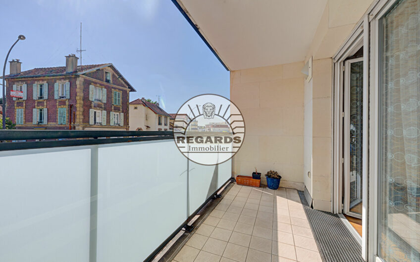 3P 65M² + 2 BALCONS  ET UN BOX DANS UN IMMEUBLE RECENT