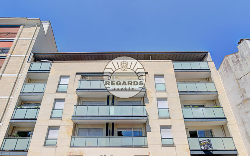 3P 65M² + 2 BALCONS  ET UN BOX DANS UN IMMEUBLE RECENT