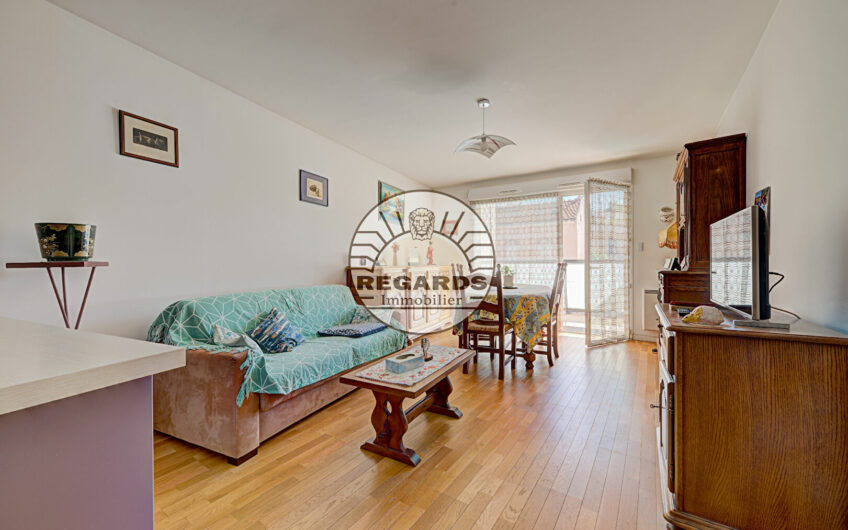 3P 65M² + 2 BALCONS  ET UN BOX DANS UN IMMEUBLE RECENT