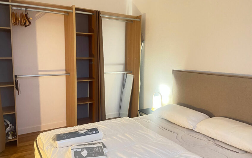 BEAU 3P 61m² MEUBLÉ + balcon + cave + parking ext.