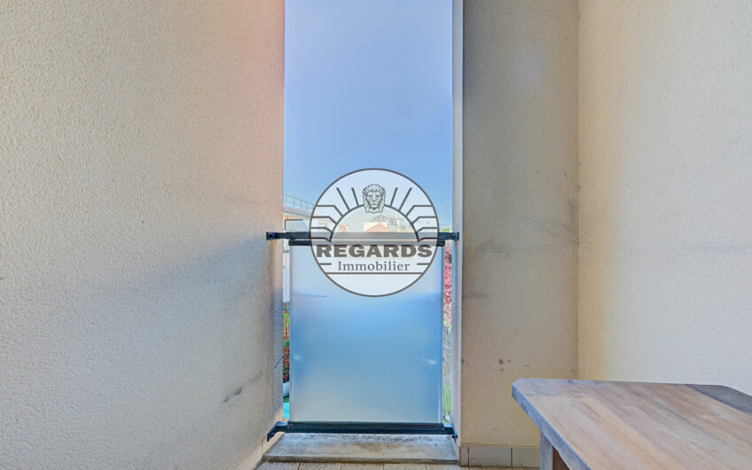 3P 65M² + 2 BALCONS  ET UN BOX DANS UN IMMEUBLE RECENT