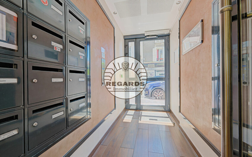 ECRIVAINS- 2P 45M² + BALCON DANS UN IMMEUBLE RECENT