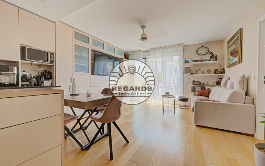 ECRIVAINS- 2P 45M² + BALCON DANS UN IMMEUBLE RECENT